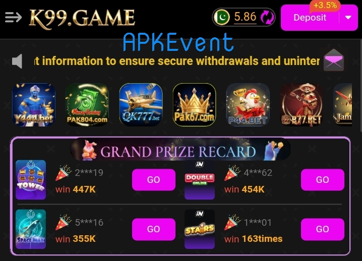 k99 game download and login