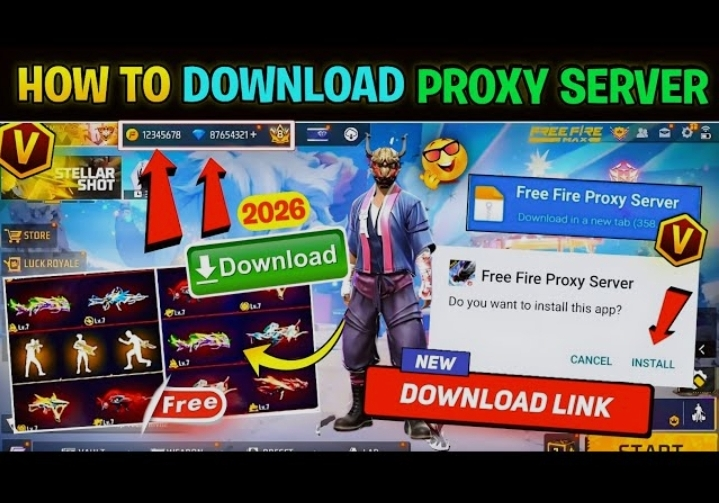 Download proxy server APK 2026 free