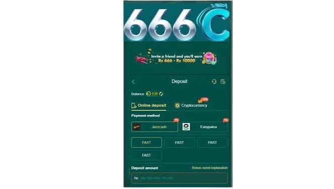 666c game deposit